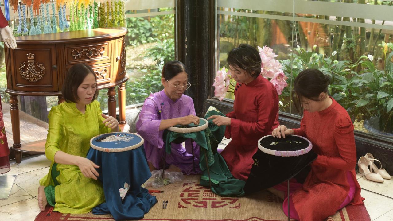 Không gian Buffet Chay